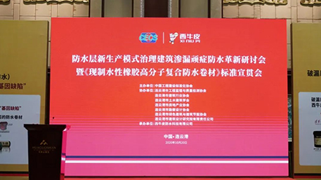 西牛皮現(xiàn)制防水亮相連云港，一套現(xiàn)制防水系統(tǒng)，驚艷一座城！