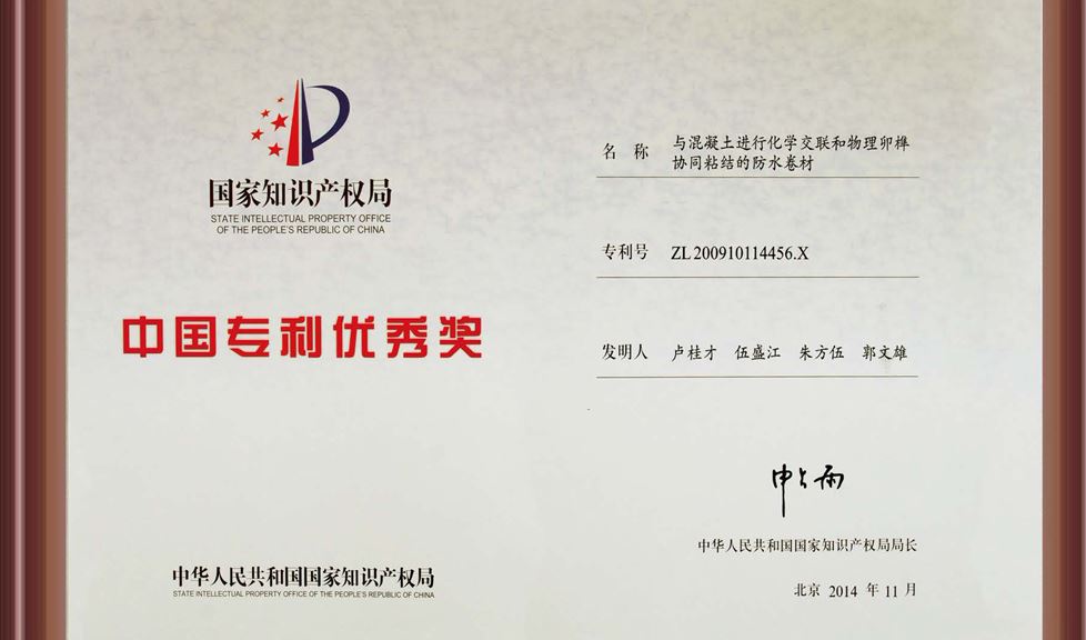 【企業(yè)榮譽(yù)】廣西壯族自治區(qū)黨委書(shū)記彭清華為金雨傘頒發(fā)中國(guó)專利優(yōu)秀獎(jiǎng)